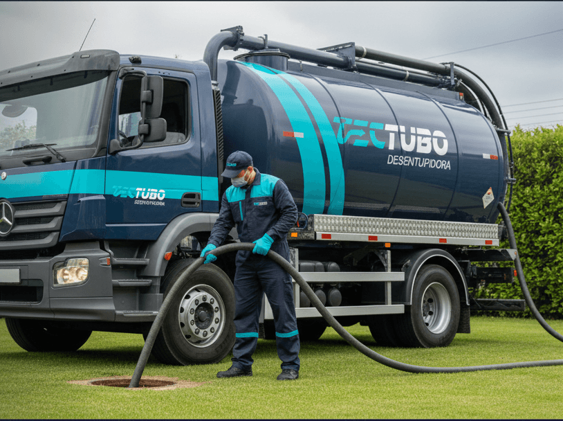 Limpeza de fossas sépticas